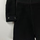 Louis Vuitton Premium Wool Button Cuffs Zip Coat - S