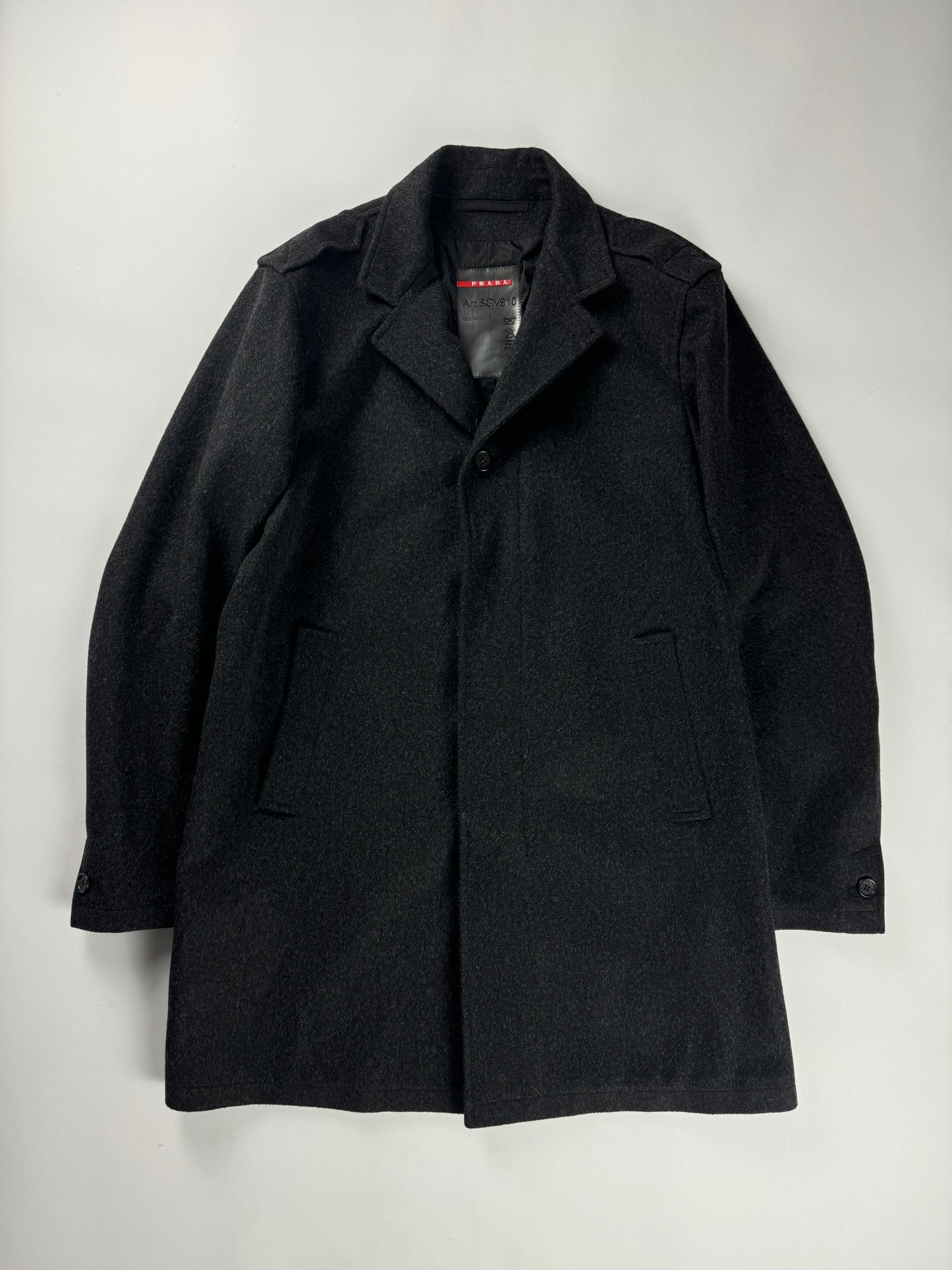 Prada Plush Wool Premium Overcoat FW 2006 - L