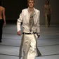 Dior Homme "Follow Me" Sand Belted Zipped Jacket SS 2003 - L