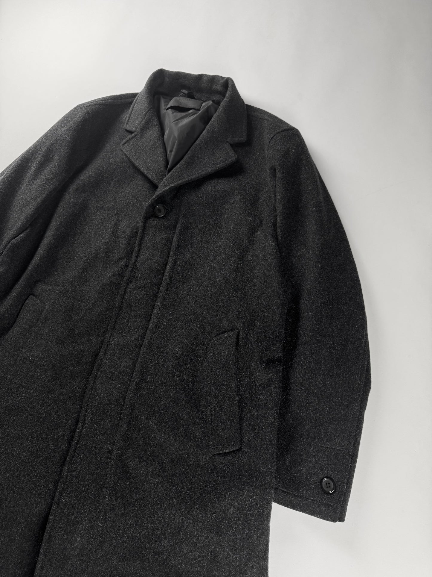Prada Plush Wool Premium Overcoat 2000s - M