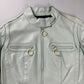 Louis Vuitton Unfinished Sample Celeste Perfecto Leather Jacket Resort 2016 - XS