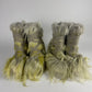 Rick Owens x Moncler Acid Gradient Big Rocks Goat Fur Boots FW 2023 - 43 EU