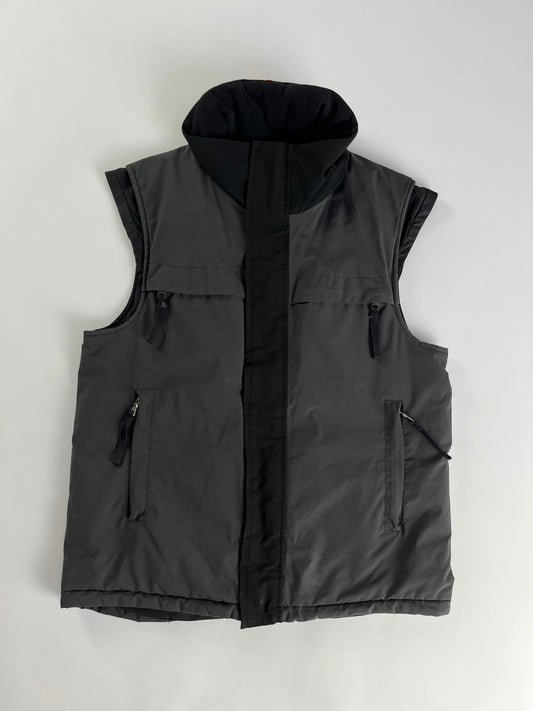 Prada Linea Rossa Technical Body Warmer 2000s - M