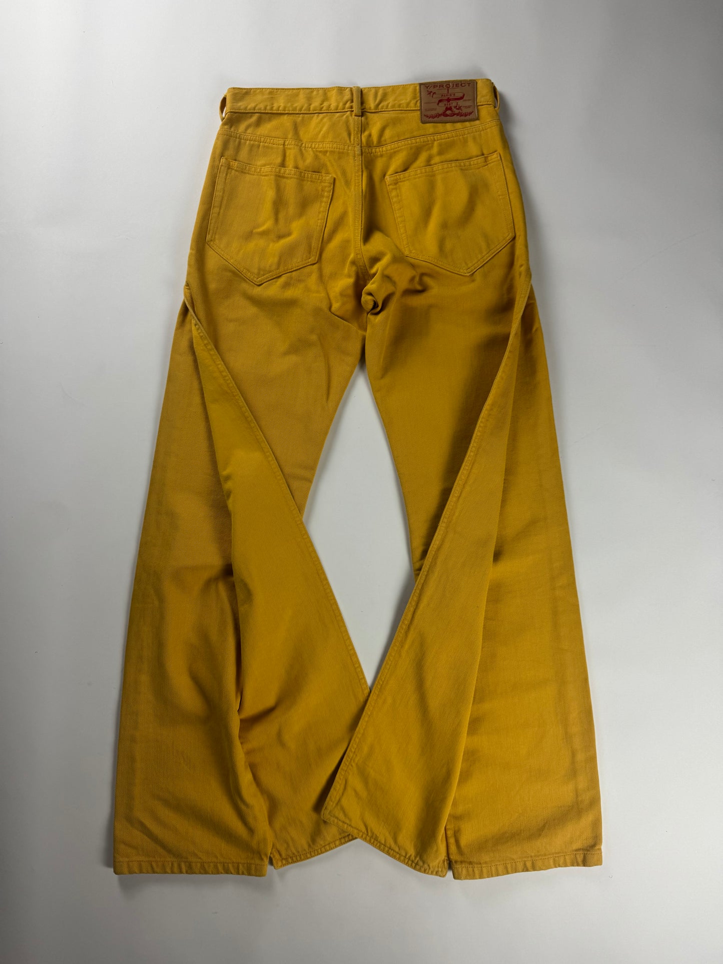 Y/Project Sample Fly Layered Yellow Pants SS 2019 - S