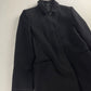 Prada Black Double Stitches Tailored Coat FW 1998 - XS