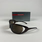 Prada Brown Gap Vision Sunglasses - OS