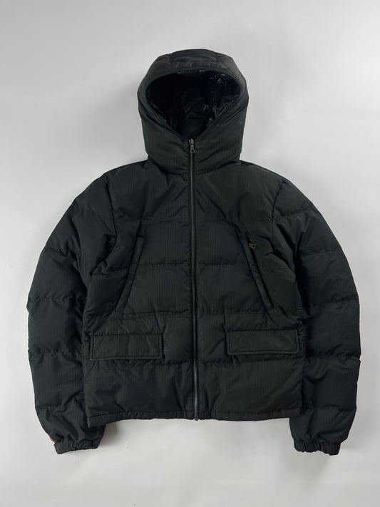 Prada Linea Rossa Dark Grey Puffer Jacket FW 2009 - L