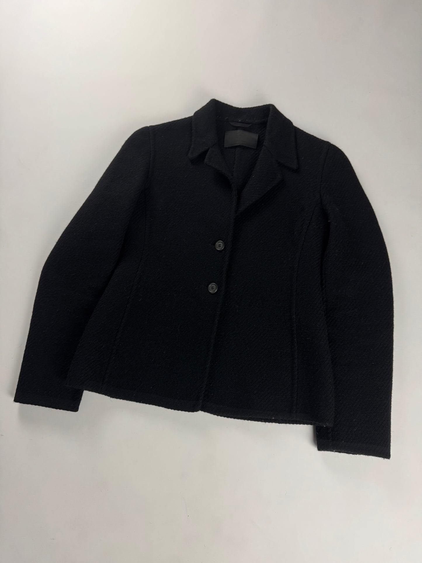 Prada Minimalist Premium Wool Blazer FW 1997 - XS