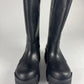 Balenciaga Black Bulldozer Vegetable Tanned Calfskin High Leather Boots SS 2022 - 43 EU