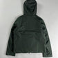 Prada Green Lantern Nylon Double Zip Hooded Jacket 1990s - S