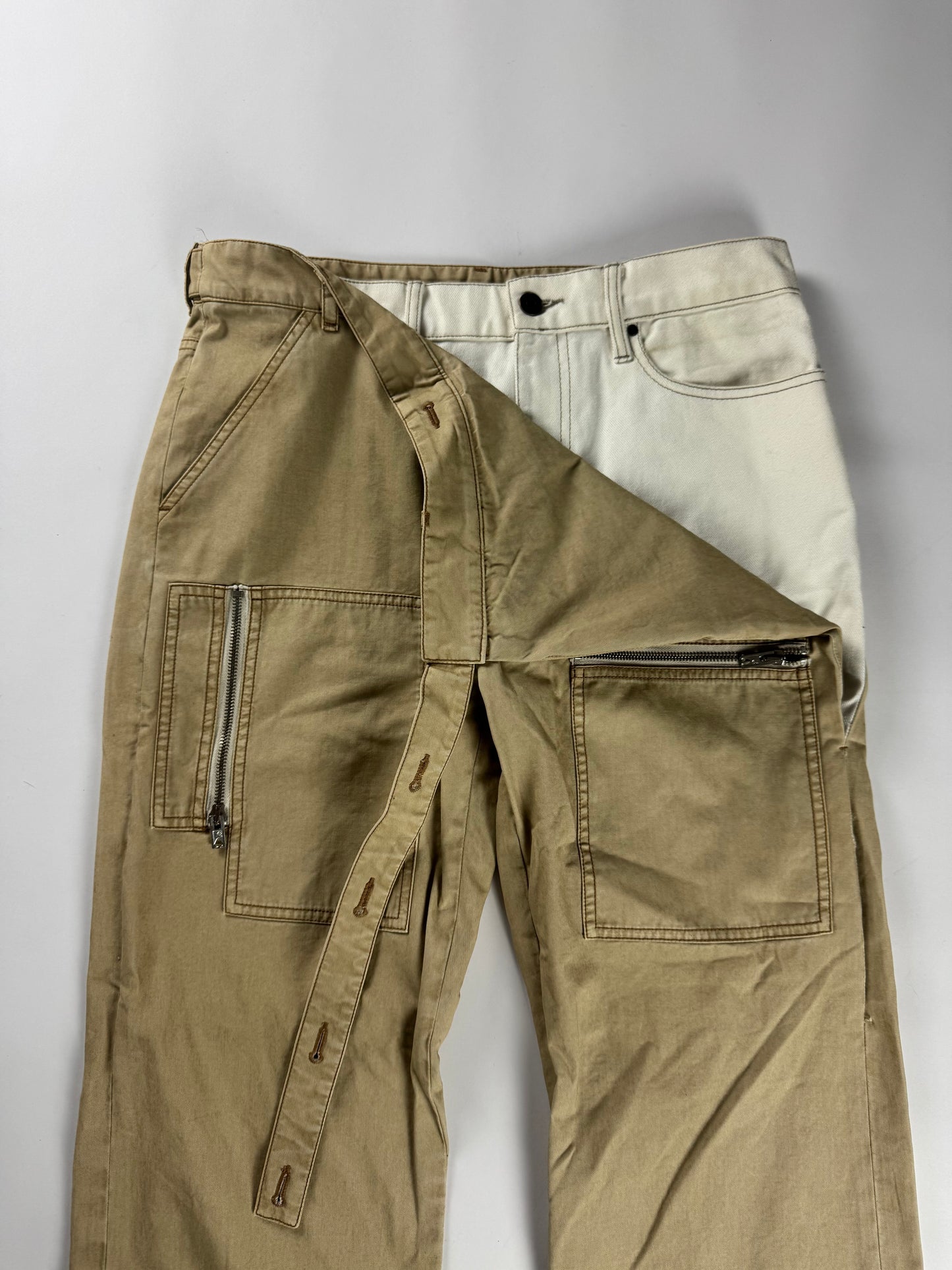 Y/Project Sample Zip Cargo Utility Hybrid Pants SS 2022 - M