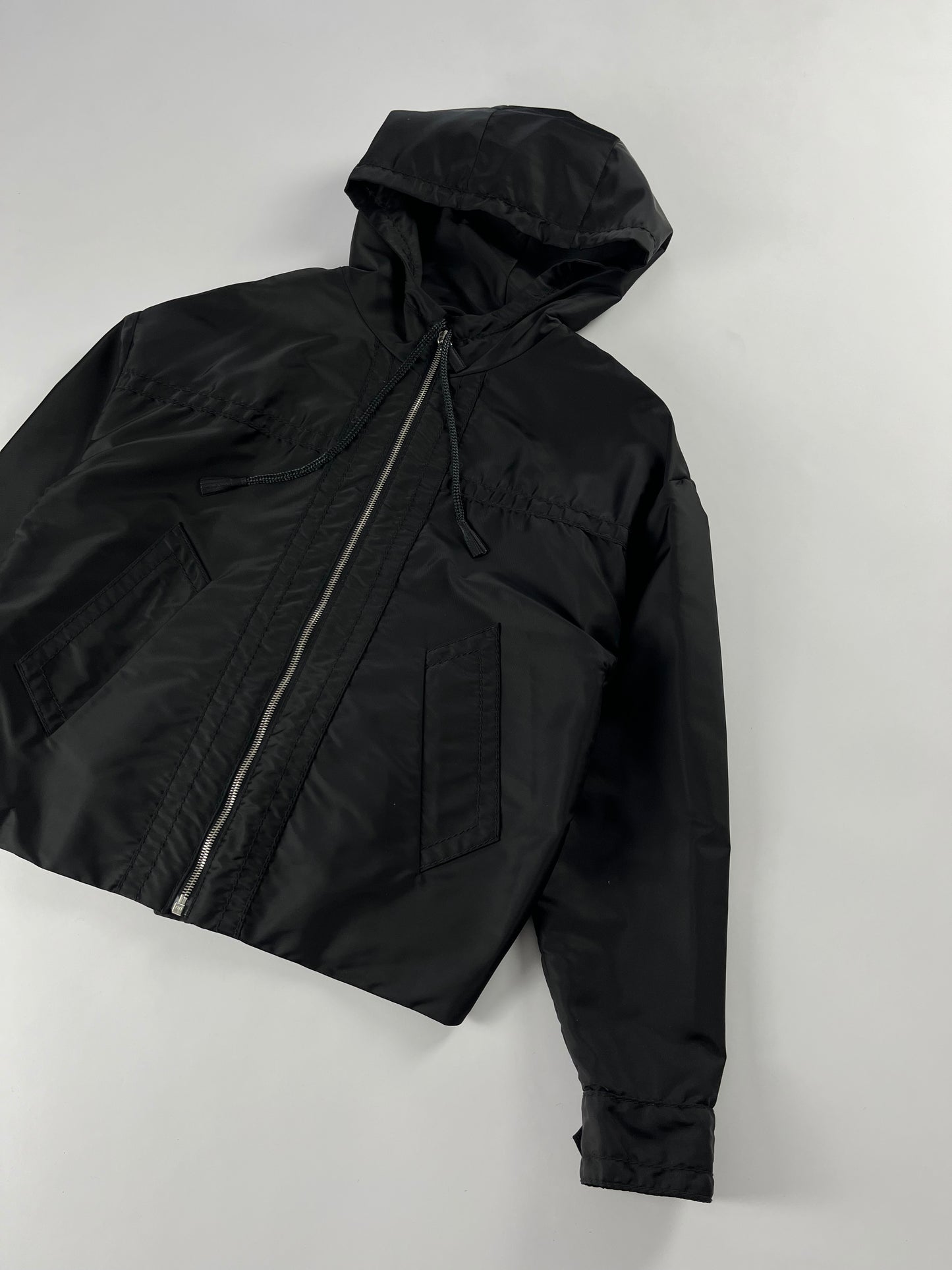 Prada Nocturne Nylon Zip Jacket  FW 2014 - S