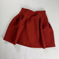 Givenchy Sample Red Coquelicot Skirt FW 2019 - S