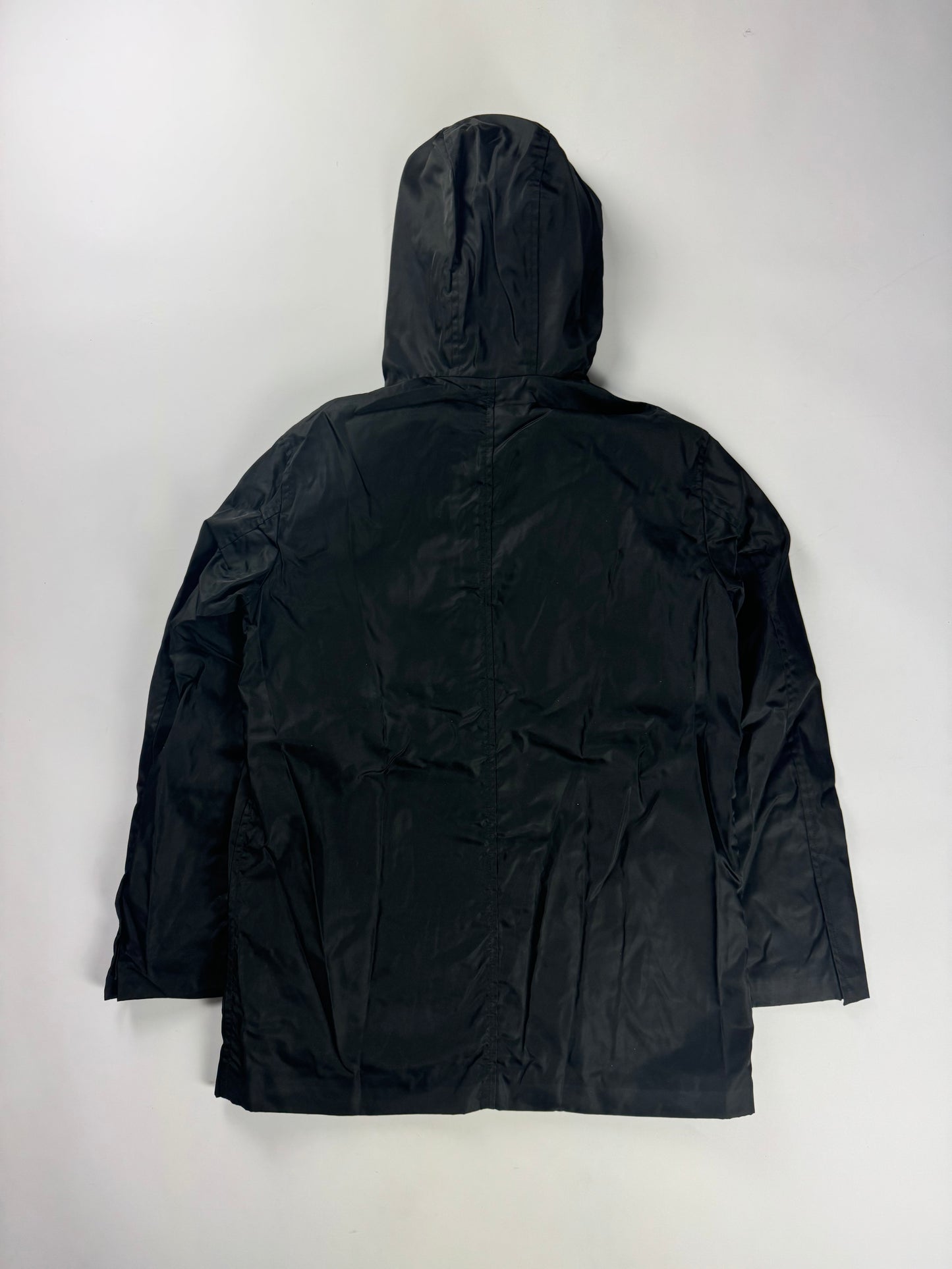 Prada Blackout Double Zip Windbreaker Jacket 2000s - S