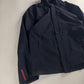 Prada Linea Rossa Navy Nylon Convertible Hoodie Jacket FW 1999 - L
