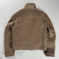 Prada Premium Textured Wool Minimalist Funnel Collar Jacket FW 1999 - L