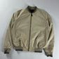 Prada Classic Cream Nylon Modern Bomber Jacket SS 2010 - L