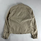 Prada Cream Double Front Zipper Pocket Moto Jacket 2010s - M
