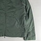 Prada Green Lantern Nylon Double Zip Hooded Jacket 1990s - S
