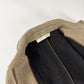 Miu Miu Prada Taupe Wool Twill Belted Long Zipped Coat FW 2000 - S
