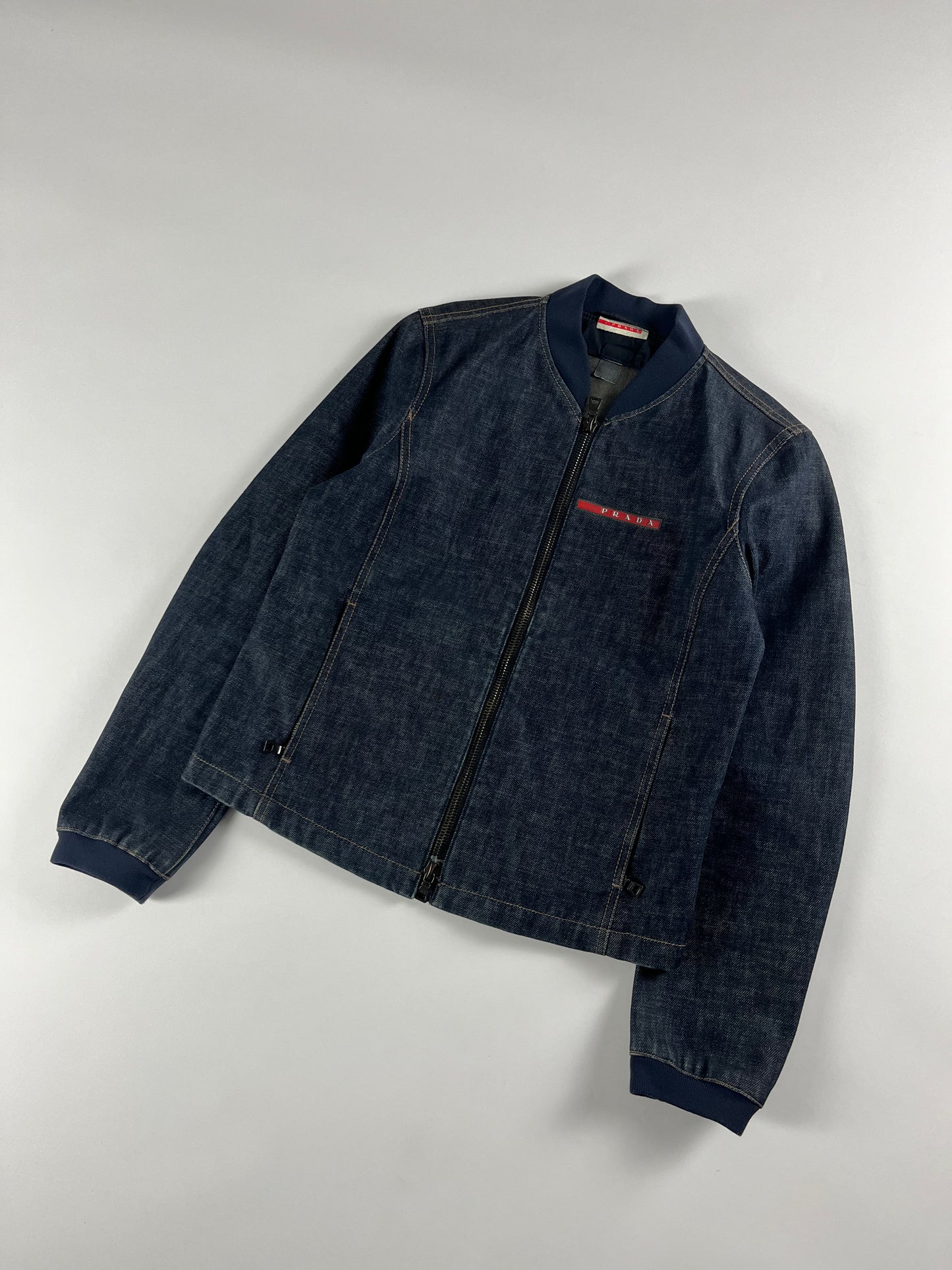 Prada Linea Rossa Denim Jacket Challenge 2003 - S