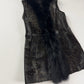 Prada Leopard Ponyhair Print Coyote Fur Trimmed Sleeveless Coat FW 2012 - XS