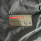 Prada Nylon Hybrid Wool Sleeve Zipper Jacket - S