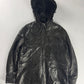 Prada Inside Fur Hooded Leather Jacket FW 1996 - S