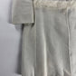 Prada White Heaven Fur Trimmed Pony Hair Leather Coat 1990s - S