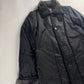 Prada Nylon Leather Panel Long Fur Details Coat SS 2006 - M