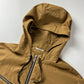 Hermès Sample Camel Hooded Windbreaker Jacket FW 2021 - M