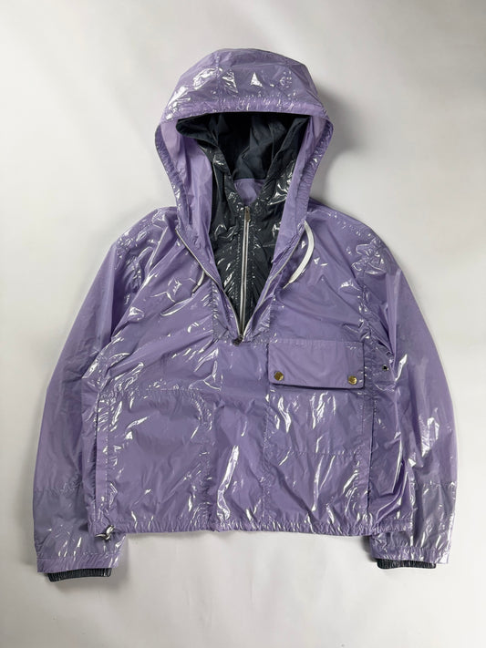 Hermès Sample Lila Glass Double Layer Parka Jacket SS 2023 - M