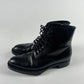 Prada Black Leather Geometric High Boots FW 2012 - 37,5 IT/ 38,5 EU