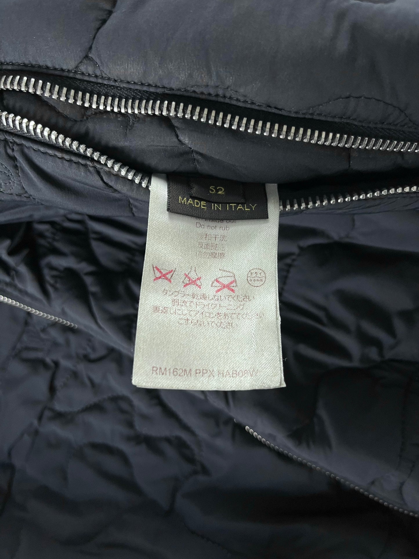 Louis Vuitton Monogram Down Bomber Jacket FW 2016 - L