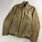 Dior Homme Sample Kris Van Assche Camel Marble Leather Jacket FW 2012 - M