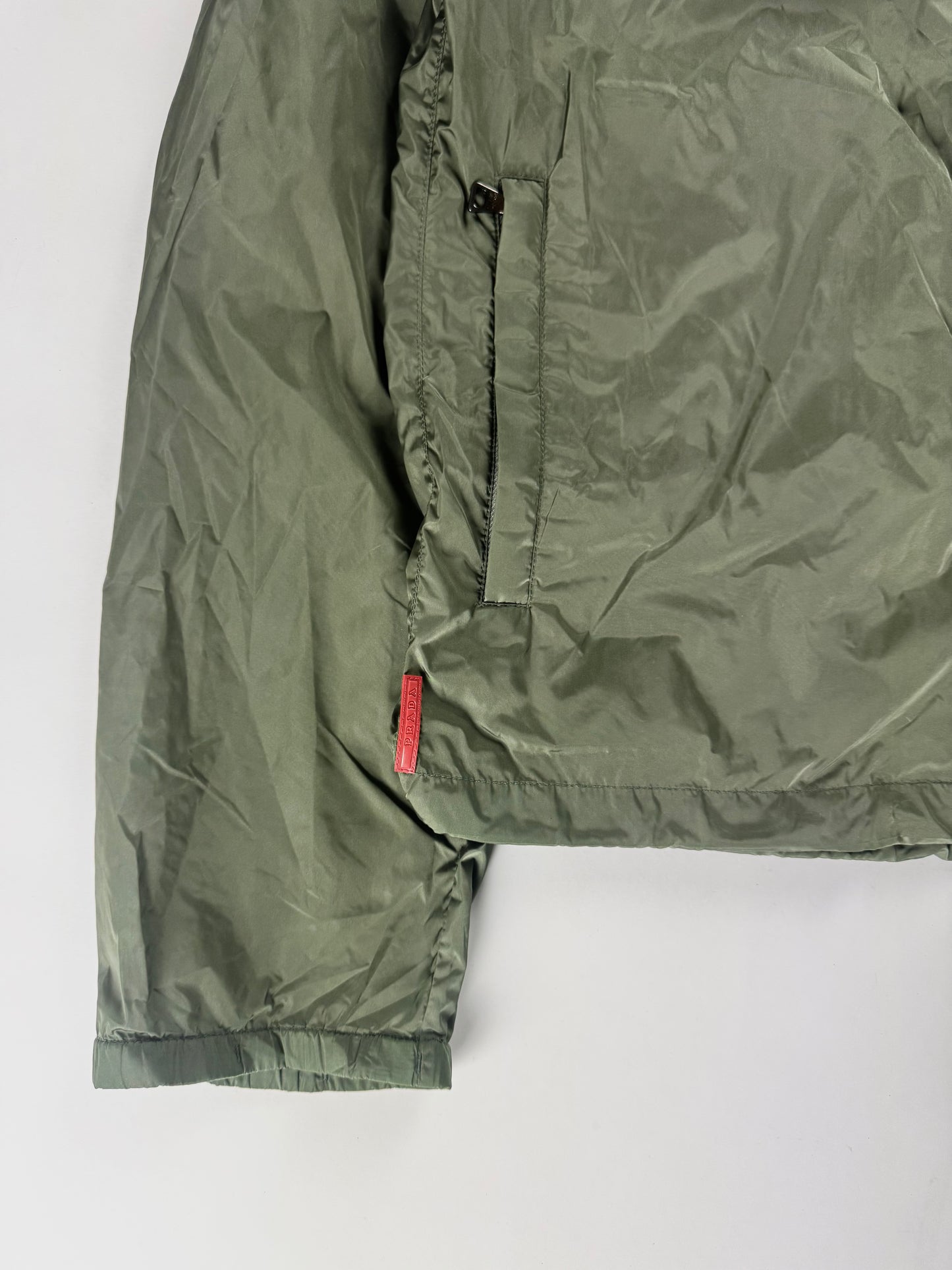 Prada Linea Rossa Green Nylon Jacket SS 2012 - L