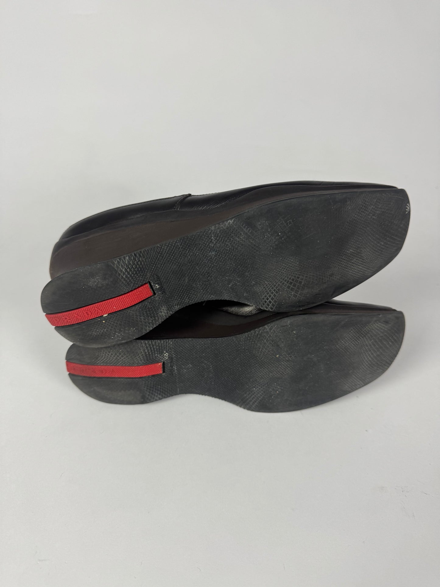 Prada Sport Leather Low Aero Platform Shoes FW 1999 - 38 IT/38,5 EU