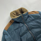 Prada Linea Rossa Puffer Nylon Leather Jacket - M