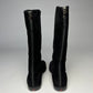 Prada Linea Rossa Black Suede Boots FW 1998 - 41 IT/42 EU