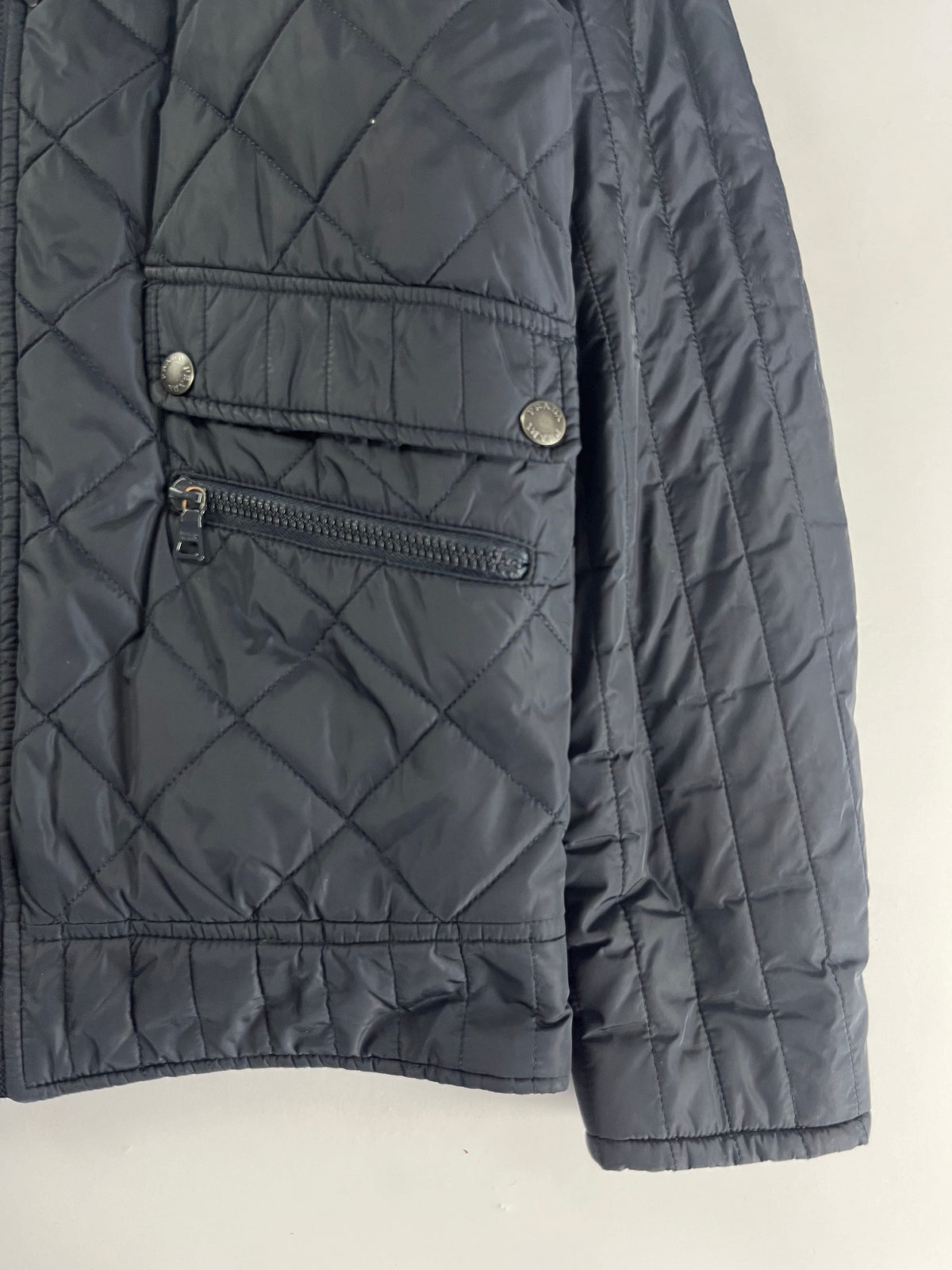 Prada Oblique Marine Nylon Jacket FW 2006 - L