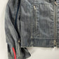 Prada Linea Rossa Denim Motor Jacket 2000s - M