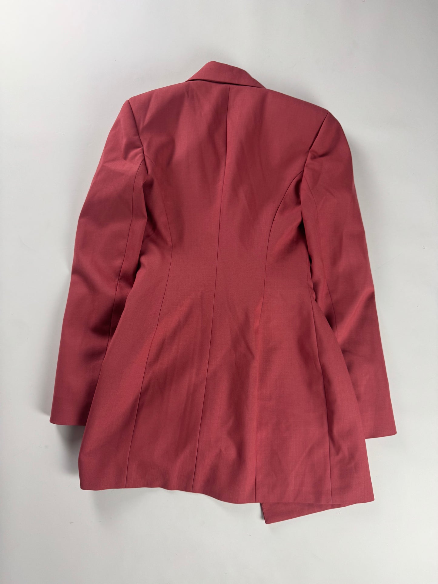 Y/Project Sample Pink Tailored Asymmetrical Geometric Blazer SS 2020 - S