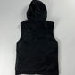 Prada Black Hooded Shell Vest 2000s - M