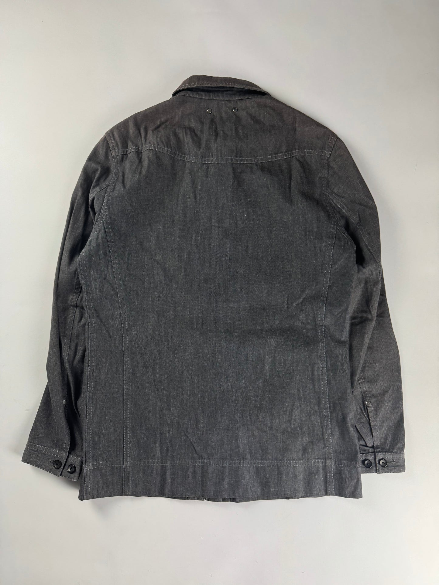 Louis Vuitton Full Zip Denim Trucker Jacket 2000s - L