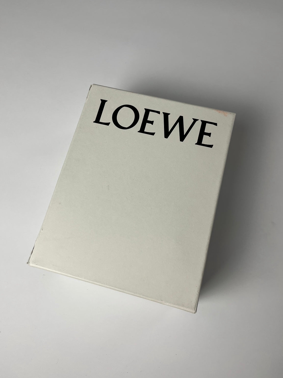 Loewe Logo Black Palladium Buckle Belt - 90 cm