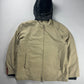 Prada Linea Rossa Cream Convertible Technical Hooded Jacket SS 2000 - XL