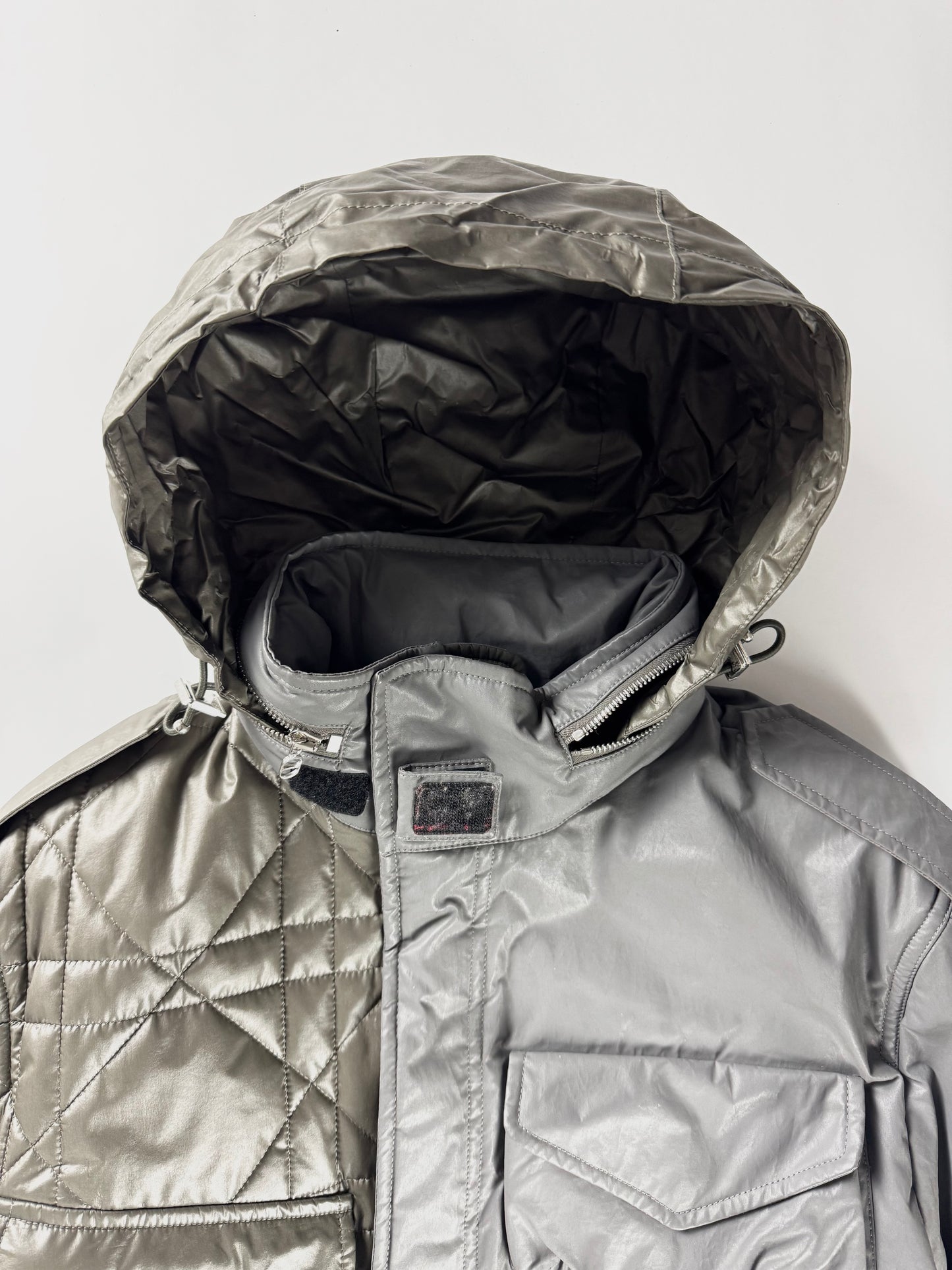 Dior Sample Split Oblique Belted Asymmetric Jacket FW 2023 - M