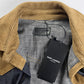 Saint Laurent Sample Denim Rodeo Suede Shirt SS 2014 - S