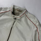 Prada Motolight White Light Leather Moto Jacket 2000s - L