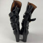 Chloé Belted Wrapped Calf Leather Boots FW 2005 - 37 EU